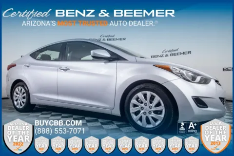 Silver 2013 Hyundai Elantra GLS for sale in Scottsdale, AZ