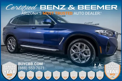 Blue 2023 BMW X3 xDrive30i for sale in Scottsdale, AZ