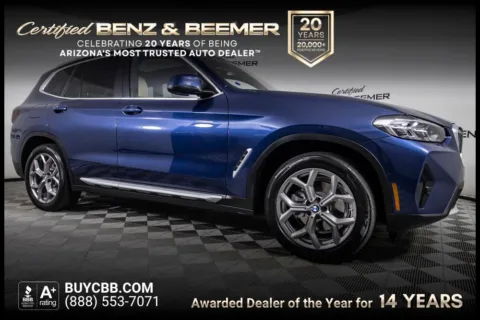 Blue 2023 BMW X3 xDrive30i for sale in Scottsdale, AZ