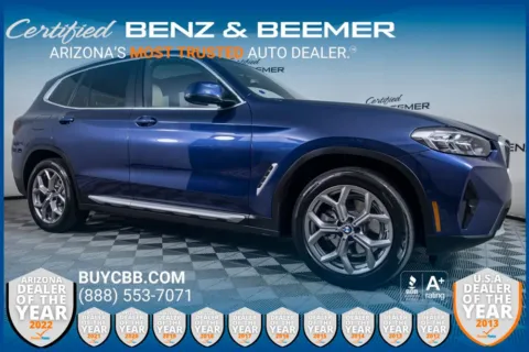 Blue 2023 BMW X3 xDrive30i for sale in Scottsdale, AZ