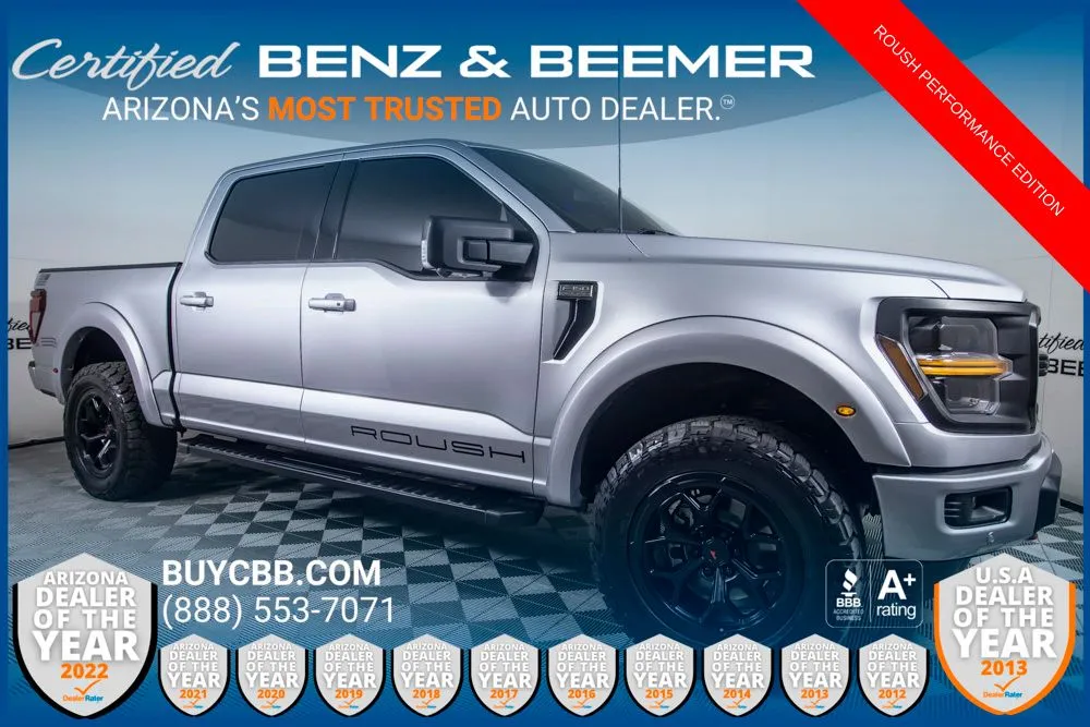 Silver 2024 Ford F-150 XLT for sale in Scottsdale, AZ