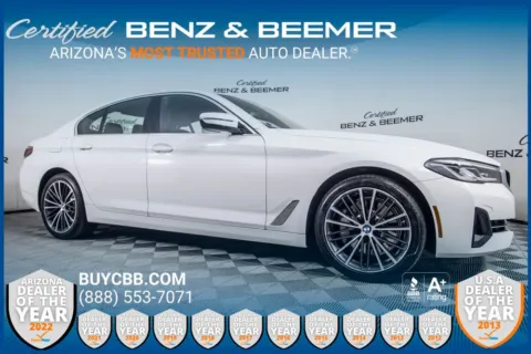White 2023 BMW 5 Series 530i for sale in Scottsdale, AZ