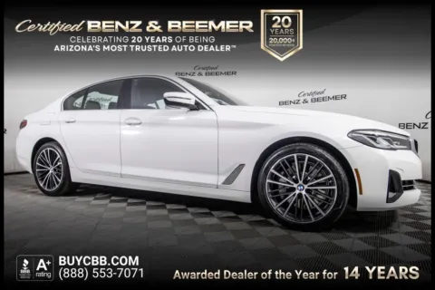 White 2023 BMW 5 Series 530i for sale in Scottsdale, AZ