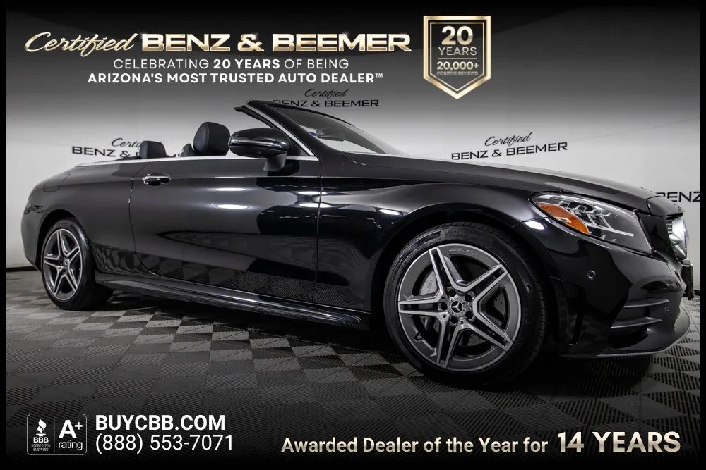 Black 2023 Mercedes-Benz C-Class C 300 for sale in Scottsdale, AZ