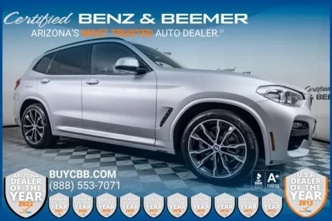 Silver 2020 BMW X3 xDrive30i for sale in Scottsdale, AZ