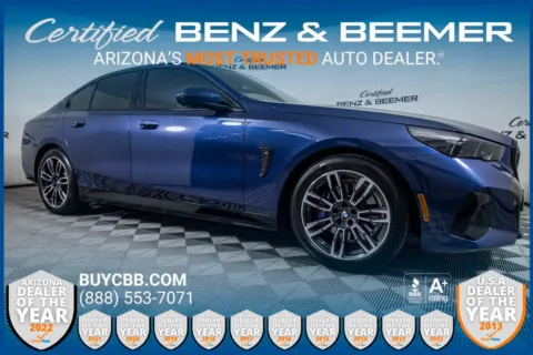Blue 2024 BMW 5 Series 530i for sale in Scottsdale, AZ