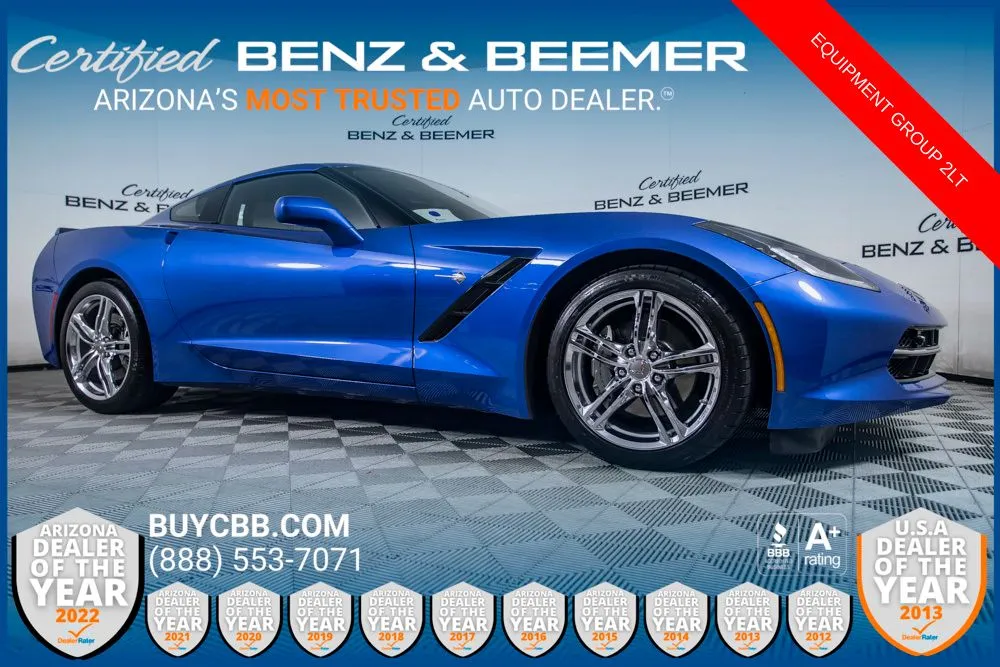 Blue 2016 Chevrolet Corvette Stingray for sale in Scottsdale, AZ