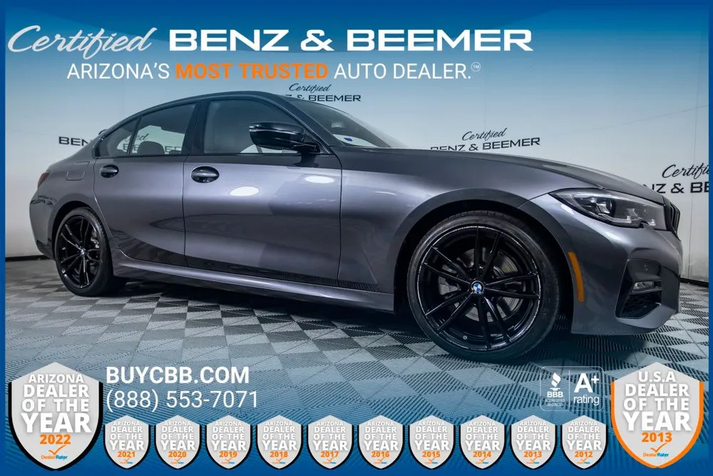 Gray 2022 BMW 3 Series 330i for sale in Scottsdale, AZ