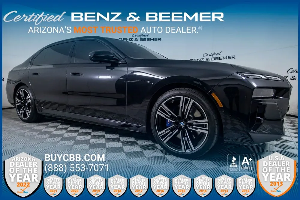 Black 2023 BMW 7 Series 740i for sale in Scottsdale, AZ