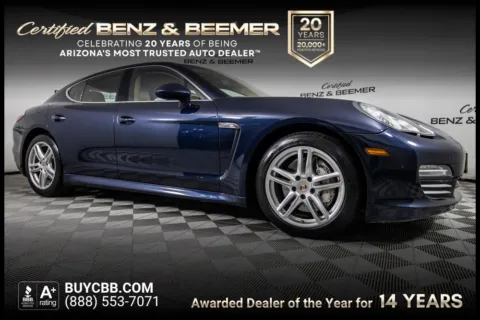 Blue 2012 Porsche Panamera 4S for sale in Scottsdale, AZ