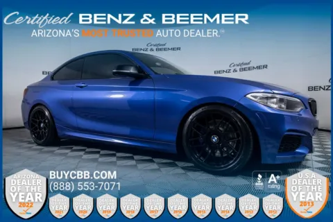 Blue 2017 BMW 2 Series M240i for sale in Scottsdale, AZ