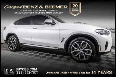 White 2022 BMW X4 xDrive30i for sale in Scottsdale, AZ