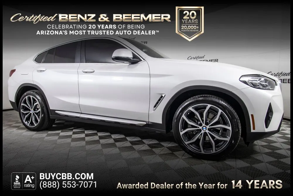 White 2022 BMW X4 xDrive30i for sale in Scottsdale, AZ