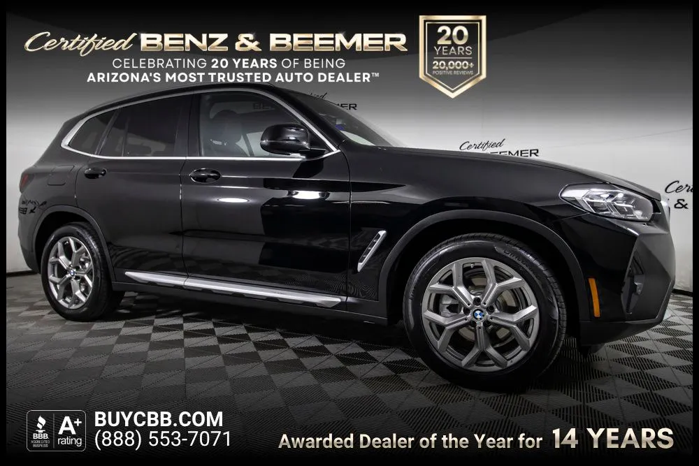 Black 2024 BMW X3 sDrive30i for sale in Scottsdale, AZ