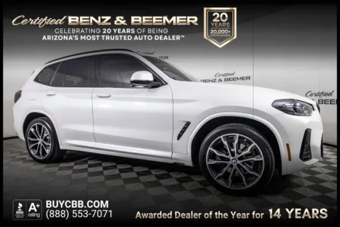 White 2024 BMW X3 xDrive30i for sale in Scottsdale, AZ