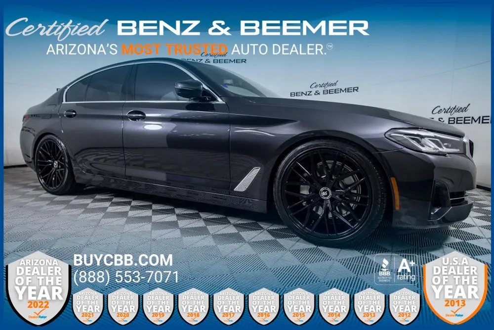 Gray 2023 BMW 5 Series 530i for sale in Scottsdale, AZ