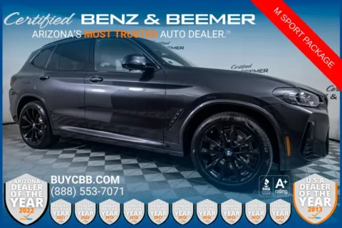 Gray 2023 BMW X3 xDrive30i for sale in Scottsdale, AZ
