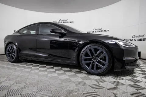 Another view of 2021 Tesla Model S Plaid for sale in Scottsdale, AZ at Certified Benz & Beemer