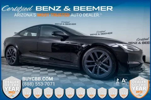 Black 2021 Tesla Model S Plaid for sale in Scottsdale, AZ