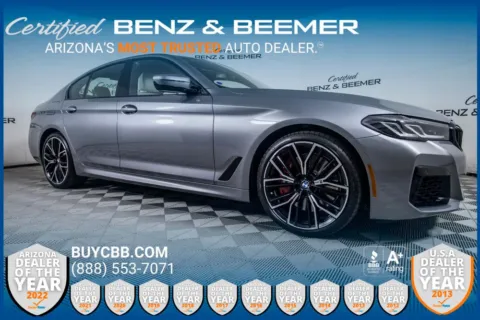 Gray 2023 BMW 5 Series 540i for sale in Scottsdale, AZ