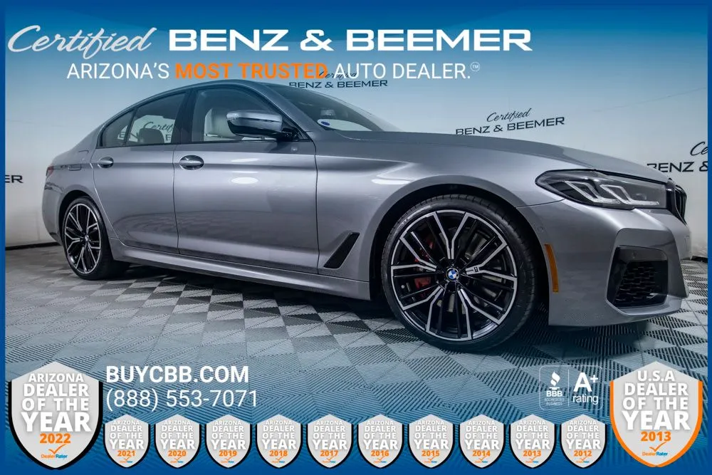 Gray 2023 BMW 5 Series 540i for sale in Scottsdale, AZ