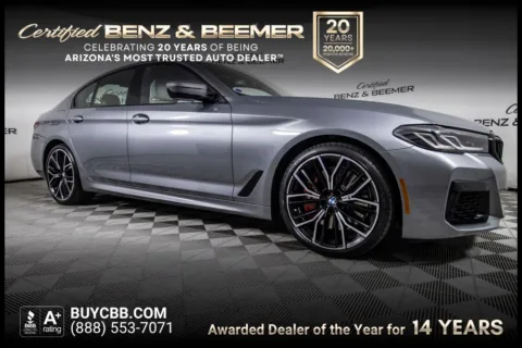 Gray 2023 BMW 5 Series 540i for sale in Scottsdale, AZ