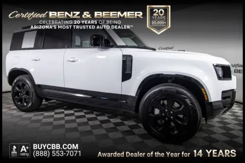 White 2026 Land Rover Defender 110 X-Dynamic SE for sale in Scottsdale, AZ