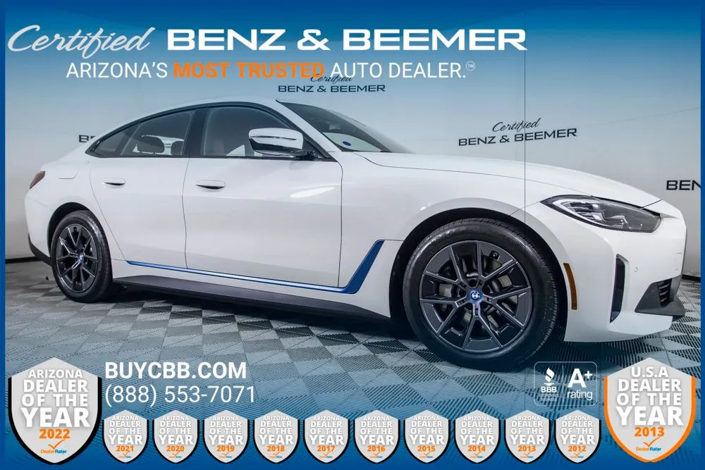 White 2023 BMW i4 eDrive40 for sale in Scottsdale, AZ