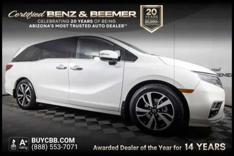 White 2018 Honda Odyssey Elite for sale in Scottsdale, AZ