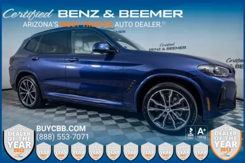 Blue 2024 BMW X3 xDrive30i for sale in Scottsdale, AZ