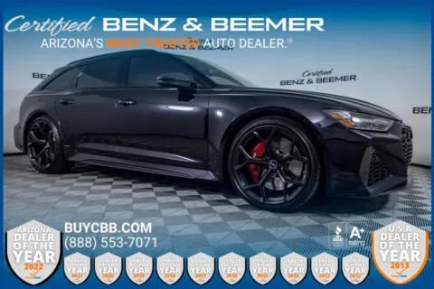 Black 2025 Audi RS 6 Avant performance 4.0T for sale in Scottsdale, AZ