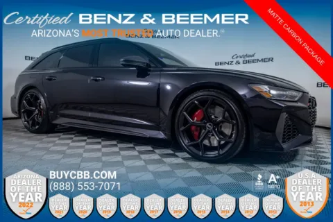 Black 2025 Audi RS 6 Avant performance 4.0T for sale in Scottsdale, AZ