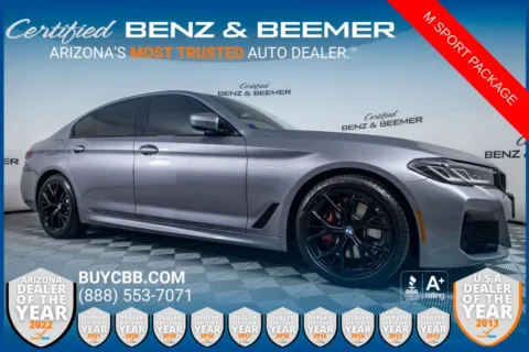 Gray 2023 BMW 5 Series 530i for sale in Scottsdale, AZ
