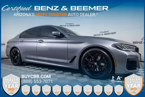 Gray 2023 BMW 5 Series 530i for sale in Scottsdale, AZ