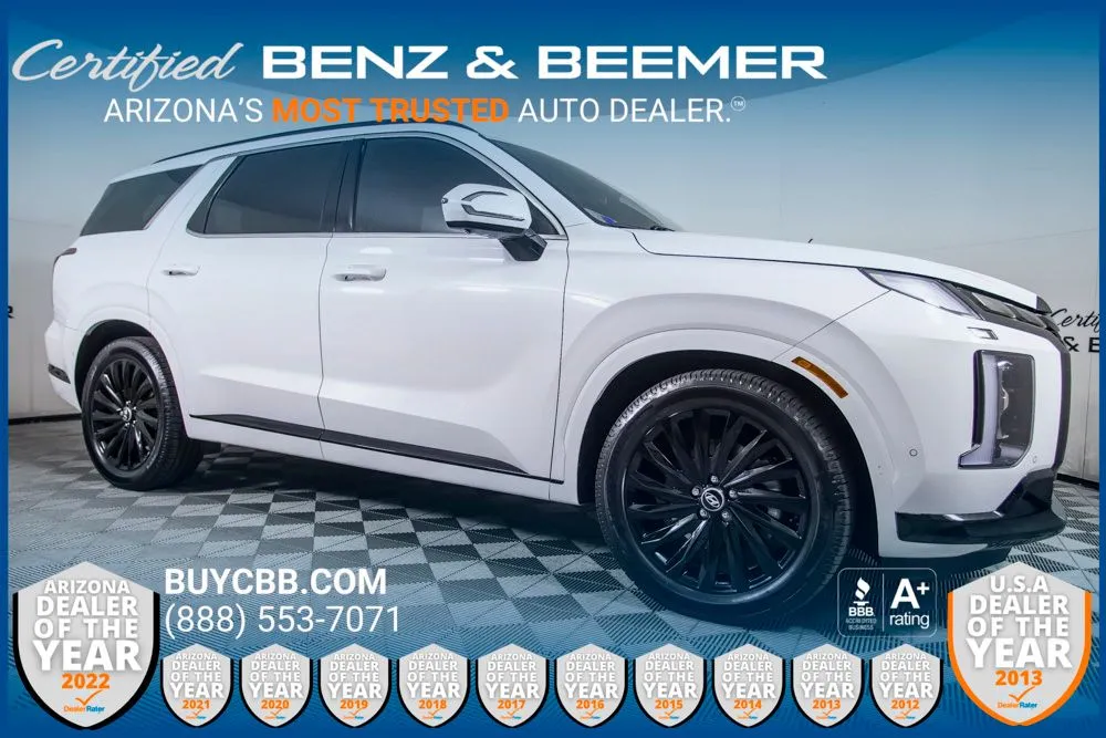 White 2024 Hyundai Palisade Calligraphy Night Edition for sale in Scottsdale, AZ