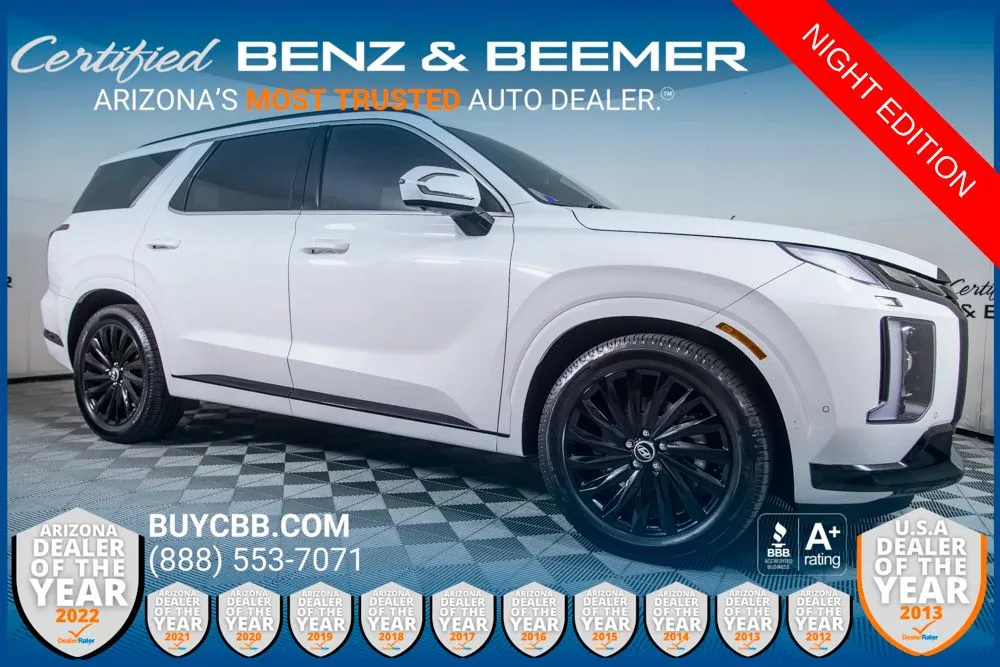 White 2024 Hyundai Palisade Calligraphy Night Edition for sale in Scottsdale, AZ