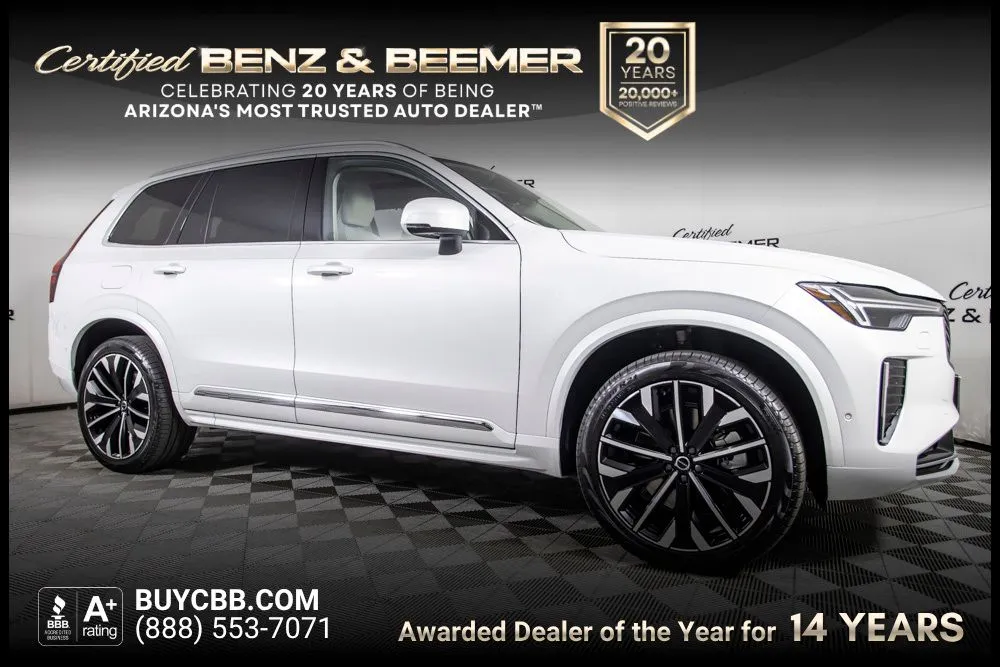 White 2026 Volvo XC90 Plug-In Hybrid T8 Ultra for sale in Scottsdale, AZ