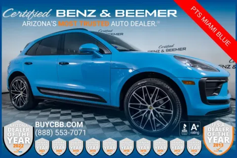 Blue 2022 Porsche Macan for sale in Scottsdale, AZ