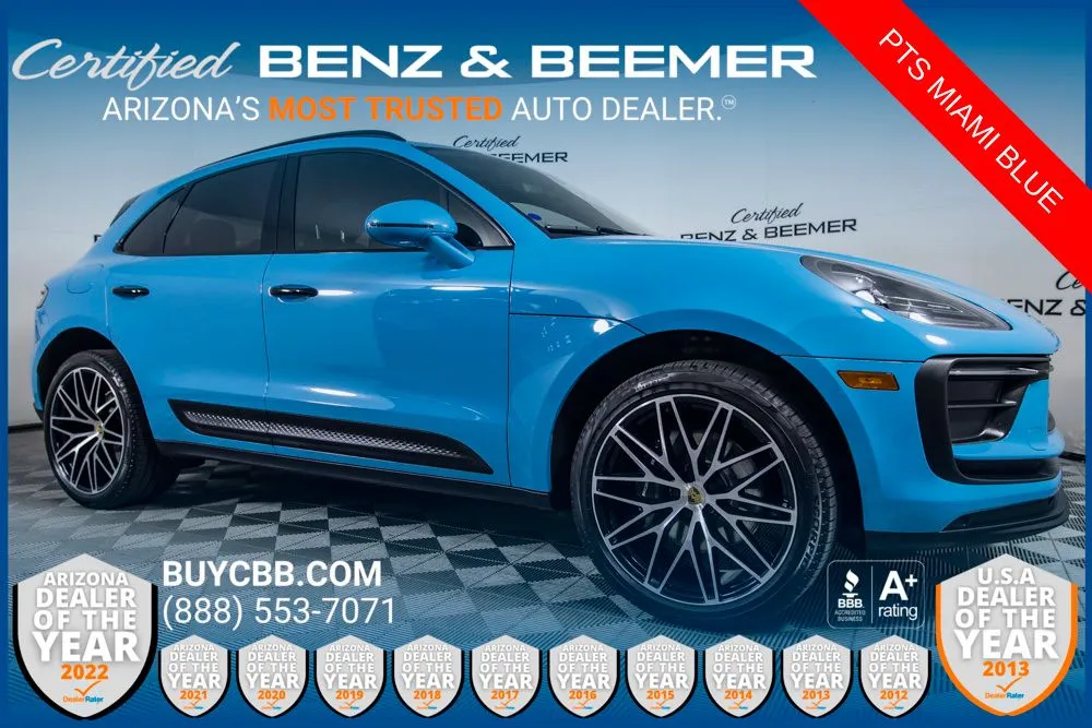 Blue 2022 Porsche Macan for sale in Scottsdale, AZ