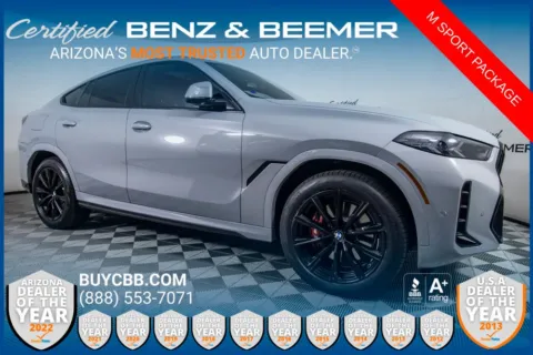Gray 2024 BMW X6 xDrive40i for sale in Scottsdale, AZ