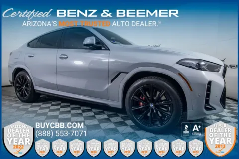 Gray 2024 BMW X6 xDrive40i for sale in Scottsdale, AZ