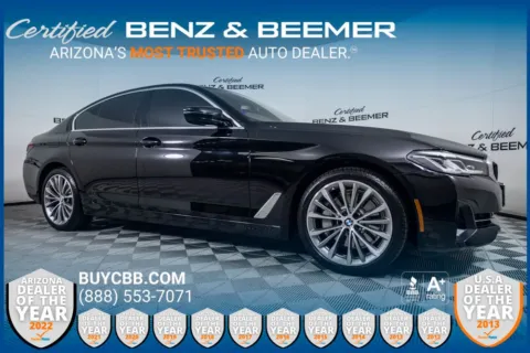 Black 2023 BMW 5 Series 530i for sale in Scottsdale, AZ