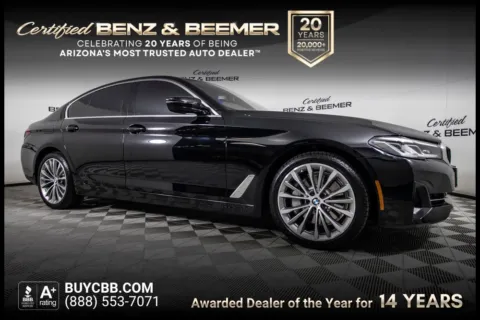Black 2023 BMW 5 Series 530i for sale in Scottsdale, AZ