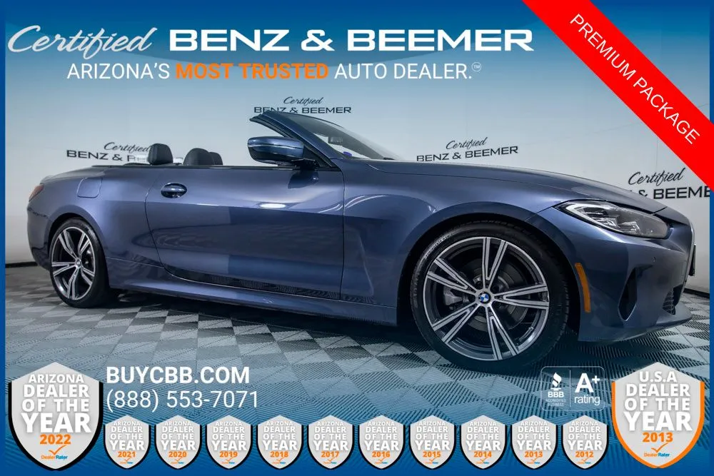 Blue 2023 BMW 4 Series 430i for sale in Scottsdale, AZ