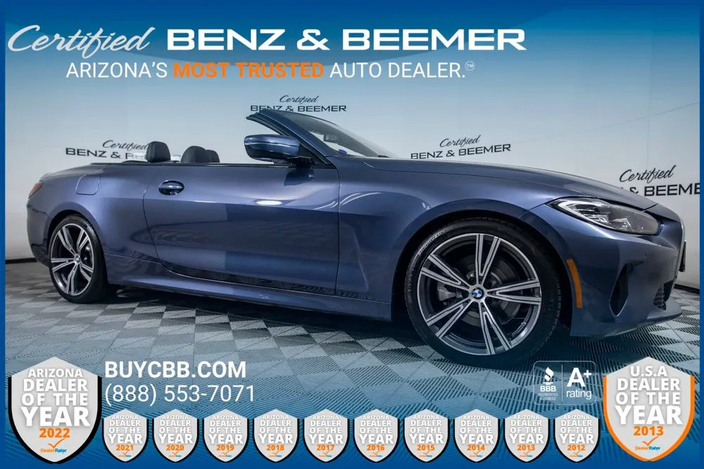 Blue 2023 BMW 4 Series 430i for sale in Scottsdale, AZ