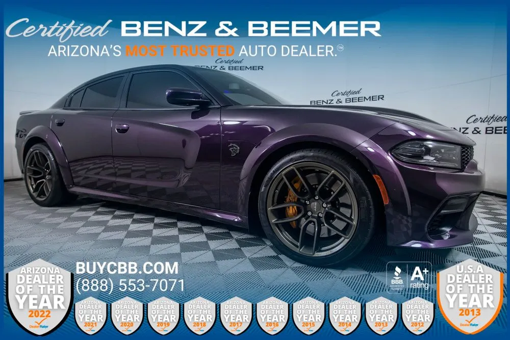 Purple 2022 Dodge Charger SRT Hellcat Redeye Widebody Jailbreak for sale in Scottsdale, AZ