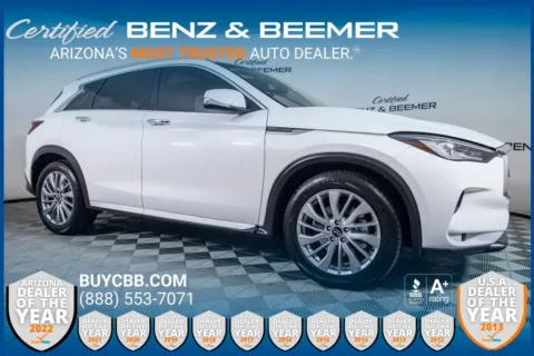 White 2024 INFINITI QX50 LUXE for sale in Scottsdale, AZ