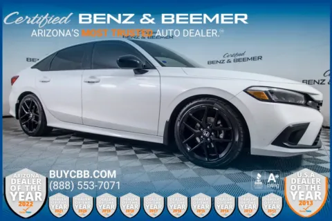 White 2023 Honda Civic Sport for sale in Scottsdale, AZ