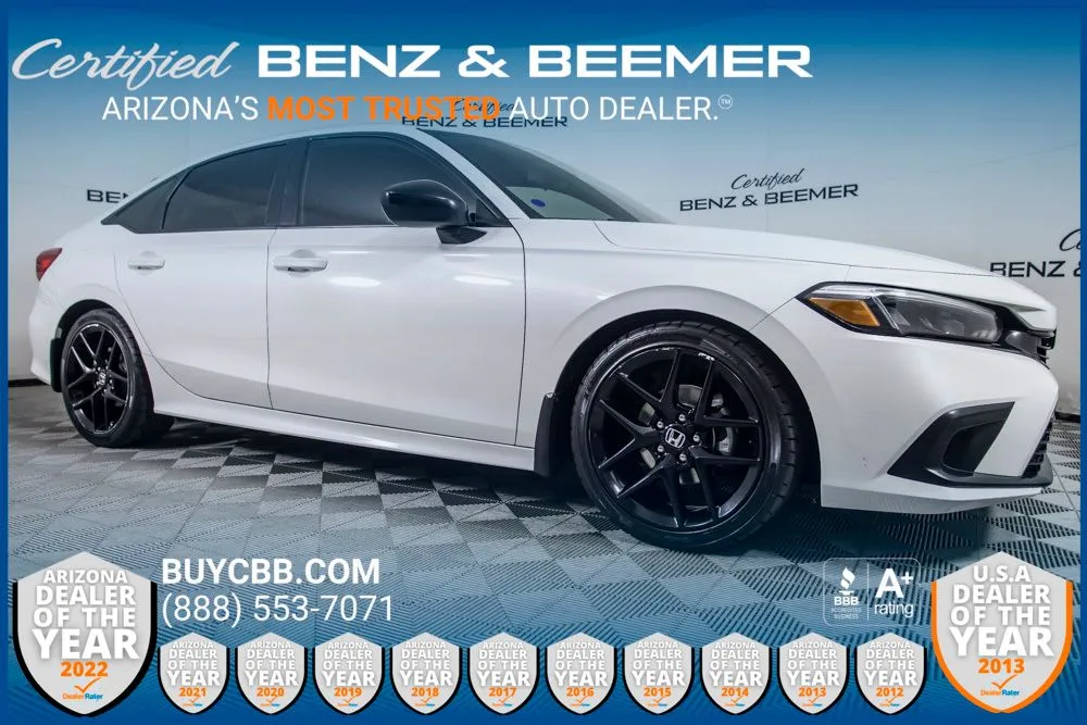 White 2023 Honda Civic Sport for sale in Scottsdale, AZ