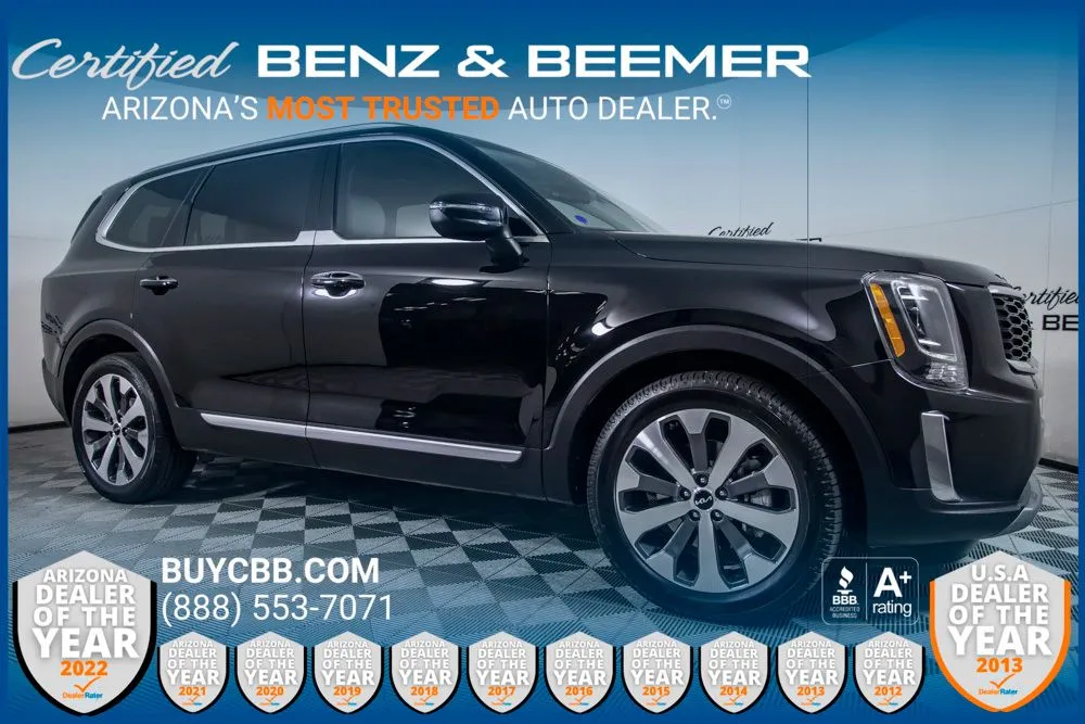 Black 2022 Kia Telluride S for sale in Scottsdale, AZ